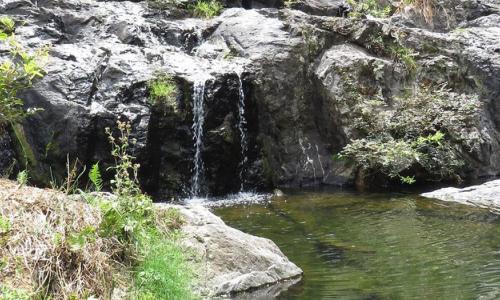 Le sentier de la petite cascade de Farino 