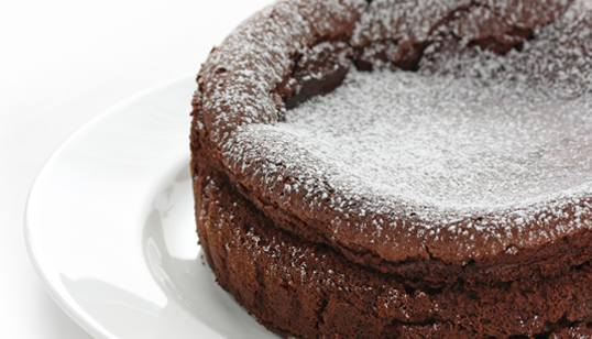 Gâteau à la patate douce et chocolat 