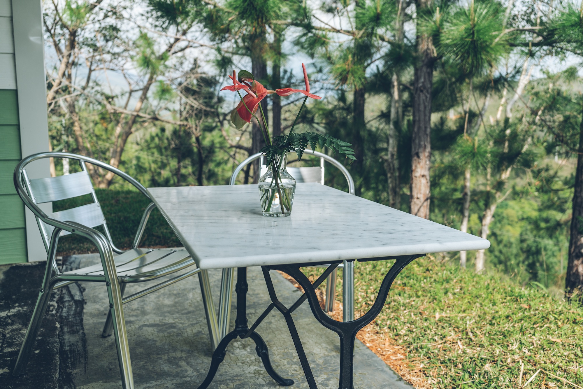 FERME DERAMBERE terrasse