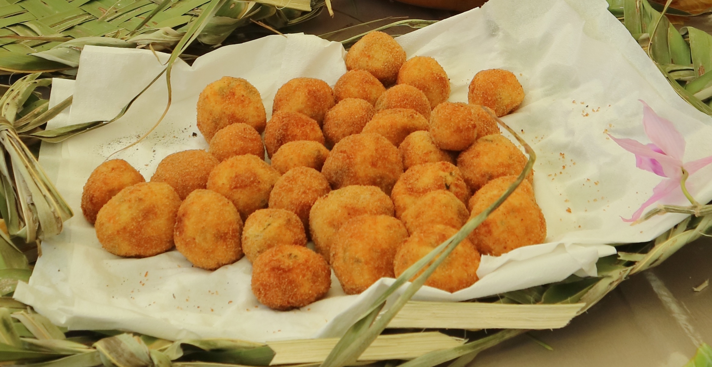 Croquette de poisson et manioc