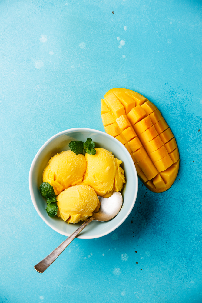 SORBET A LA MANGUE