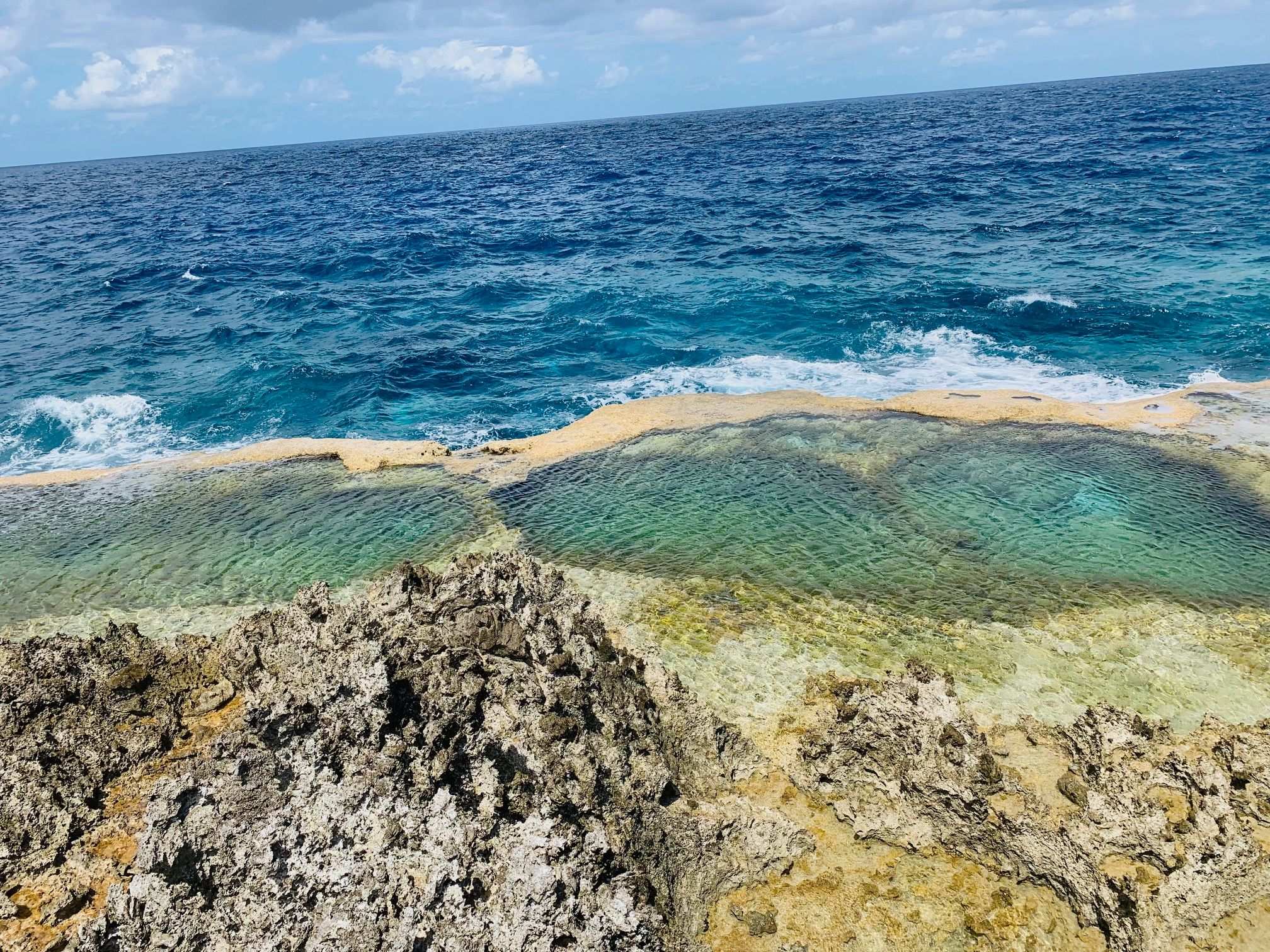 piscines naturelles des marmites de joj à Lifou